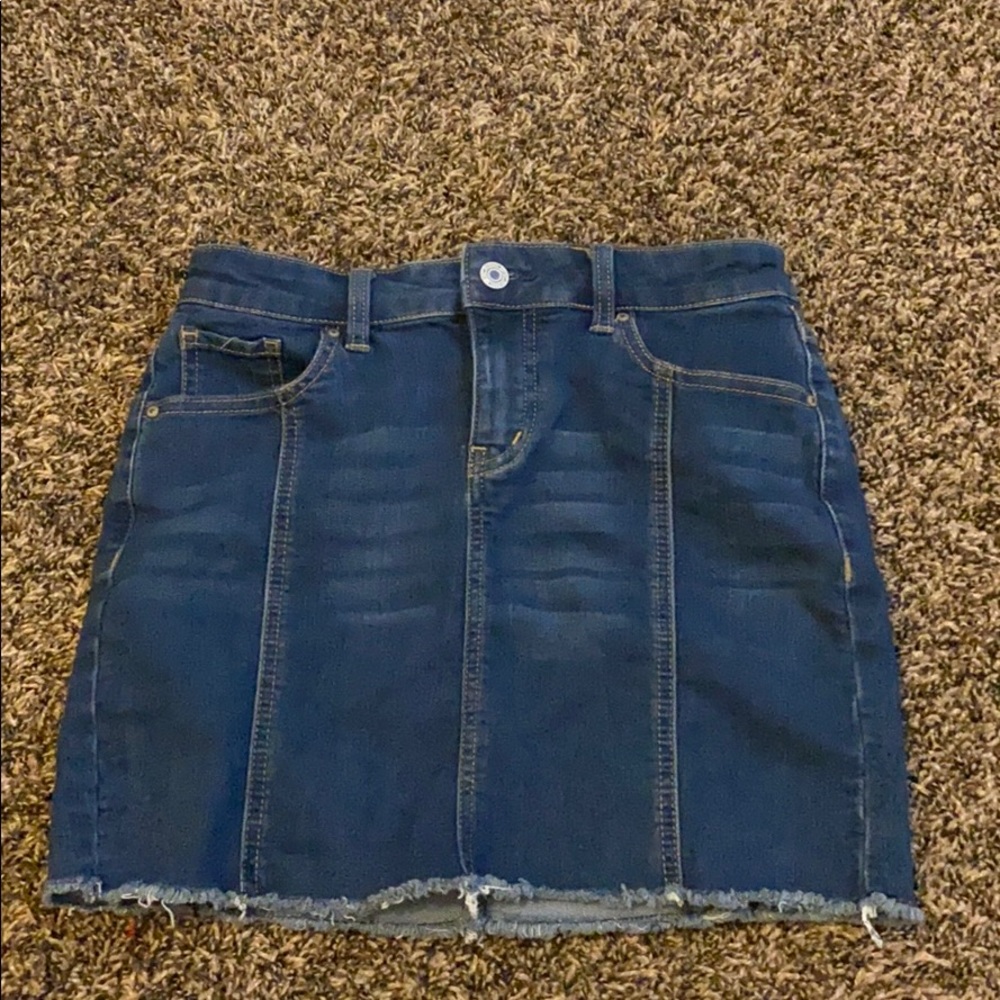 jean skirt